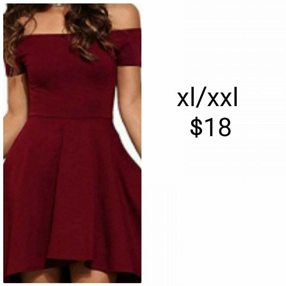 Dress off shoulder